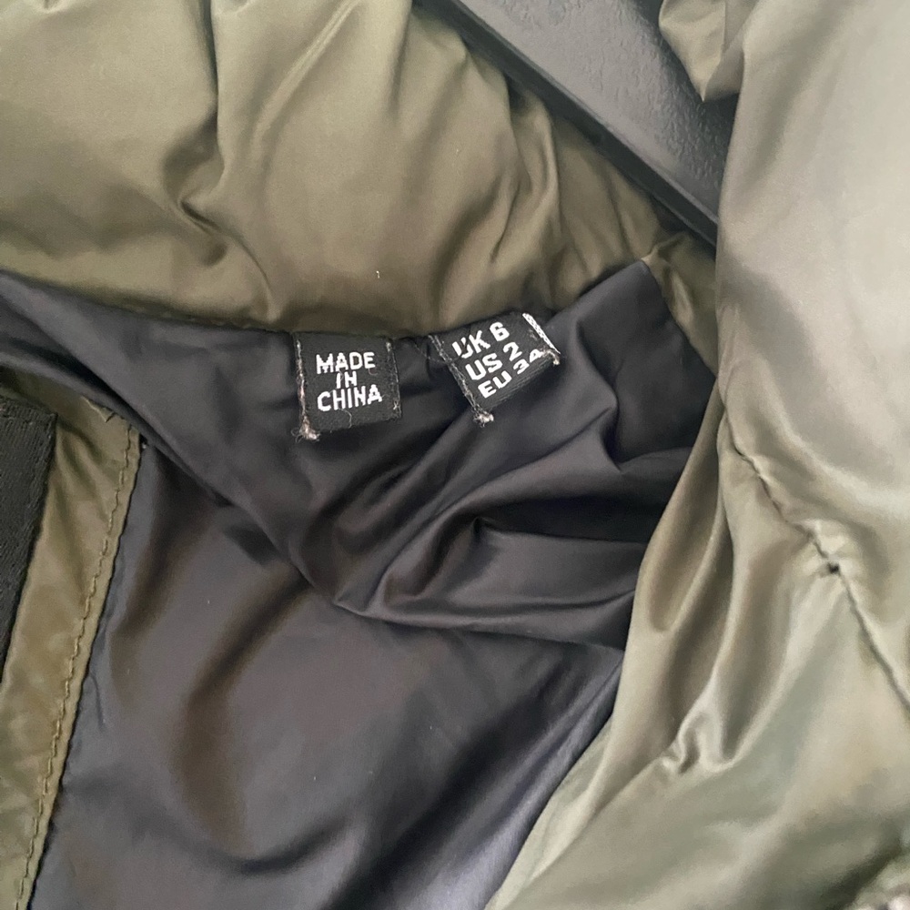 Superdry Women's Classic Fuji Puffer Jacket - Dark Green - Picture 5 of 7